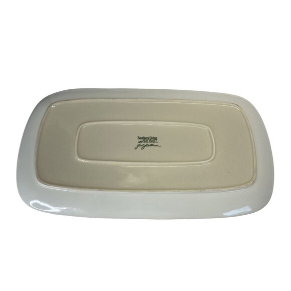 Southern Living At Home Gail Pittman Floral Rectangular Serving Platter - Picture 5 of 6